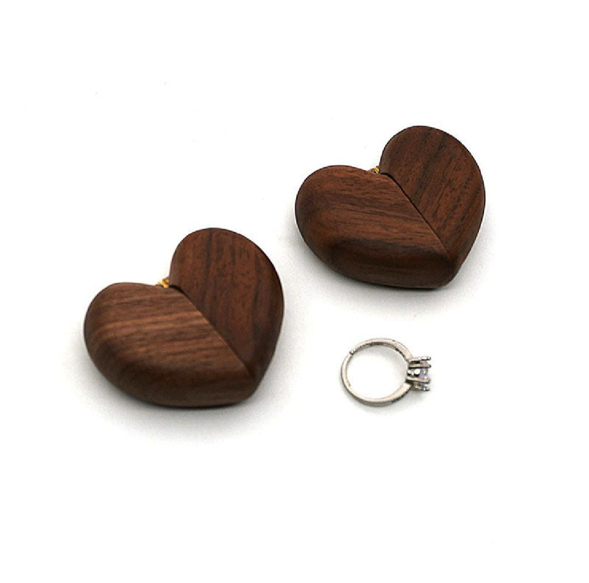 Storage box for rings and jewelry