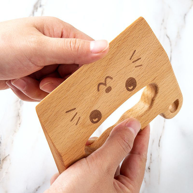 Montessori Wooden Kids Knife for Cooking - Safe Toddler Kitchen Vegetable Cutter