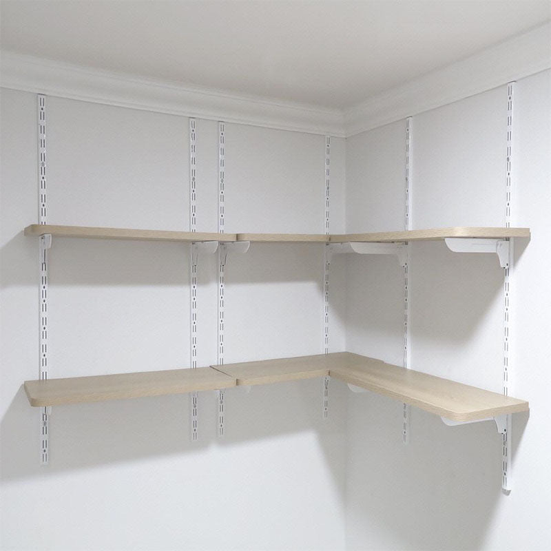 MasterCut ™ Modern Solid Wood Floating Shelves for Wall Decor - Heavy Duty Hidden Bracket Wall Mounted Shelves - Customizable Decorative Display Racks for Living Room, Bathroom & Kitchen