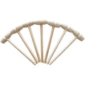 Mini Natural Wooden Mallets for Breakable Chocolate Hearts & DIY Baking Crafts