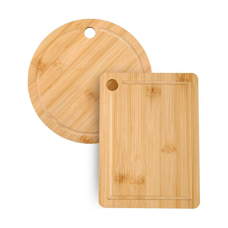 Master Cut ™Artisan Bamboo Chopping Board - 2-in-1 Reversible Serving Platter & Kitchen Cutting Surface - Professional Grade, Knife-Friendly & Easy to Clean
