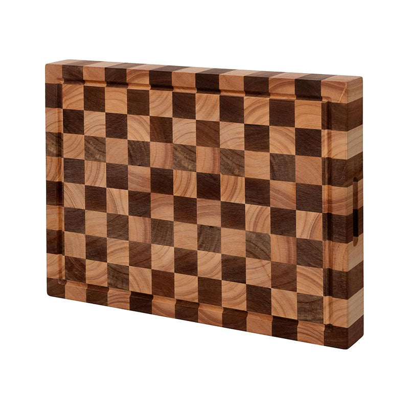 Wholesale Custom End Grain Butcher Blocks - Thick Solid Wood Chopping Boards for Professional Chefs - Factory Direct Custom Logo & Sizes Available