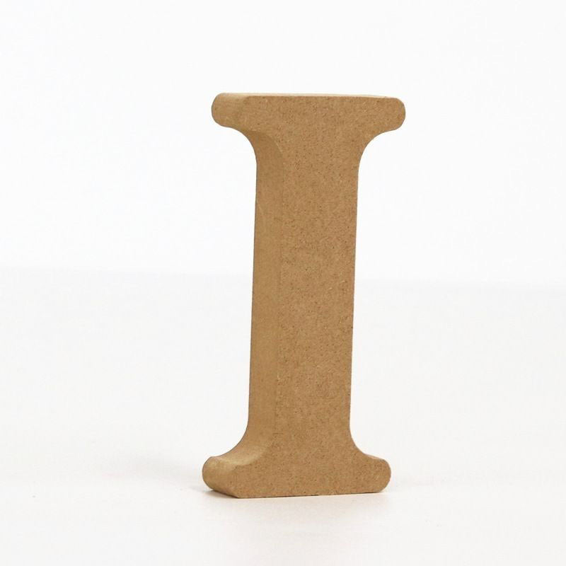 Freestanding Unfinished MDF Wooden Letters for DIY Crafting & Wedding Party Decor