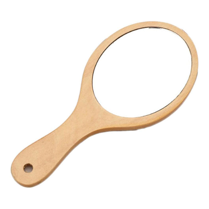 Kids DIY Wooden Hand Mirror Craft Kit - Unfinished Blank Wood Handheld Mirrors for Arts & Crafts - Personalized Creative Birthday Party Activity & Gift