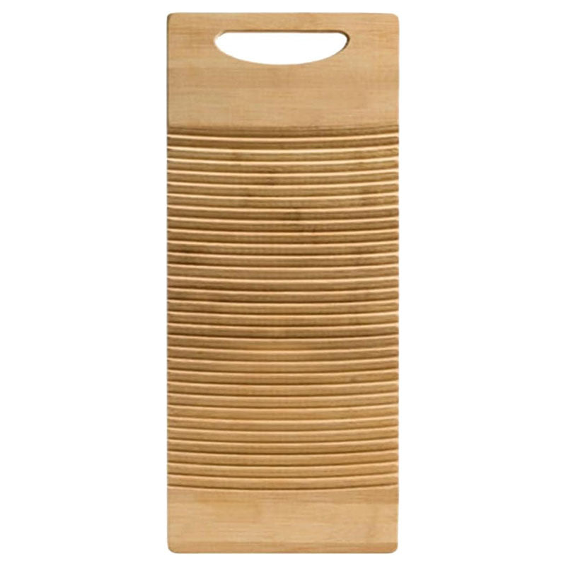 Laundry Washboard - Personalized Heavy-Duty Wooden Scrub Board, Large Solid Wood Traditional Hand Washing Tool