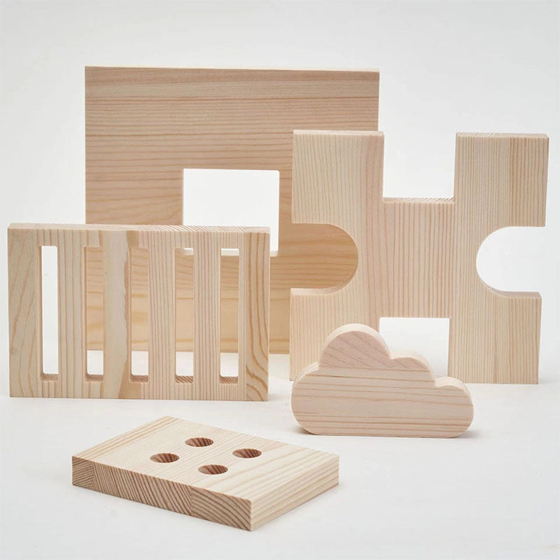 Unfinished Wooden Carvings for DIY Painting - Blank Natural Wood Figures, DIY Arts and Crafts Supplies, Kids Educational Toys, Accept Custom Orders