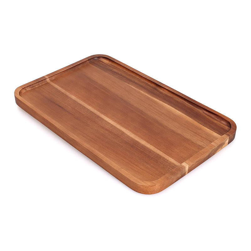 Wholesale Custom Engraved Wooden Valet Tray - Personalized Solid Wood Catch-all Tray for Keys, Jewelry & Desk Organizer - Factory Direct Decorative Serving Tray with Custom Logo