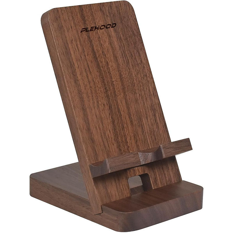 Custom Personalized Tech Stand - 2-in-1 Wooden Phone & Tablet Support for Desk - Engraved Corporate Gift, Accept Custom Orders rs