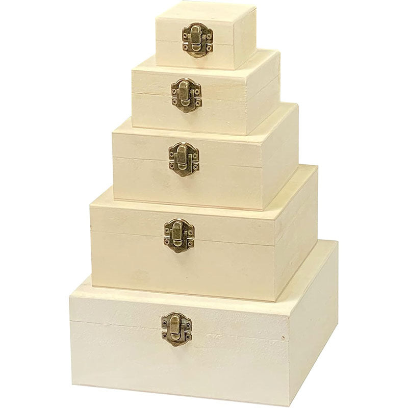 Premium Wooden Gift Box for Sets - Luxury Personalized Keepsake Box, Custom Engraved Wooden Packaging, Accept Custom Orders