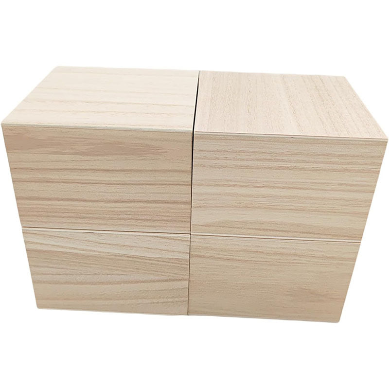 Minimalist Wooden Box with Lift-off Lid - Two-Piece Solid Wood Storage Organizer, Jewelry Keepsake Case, Accept Custom Orders