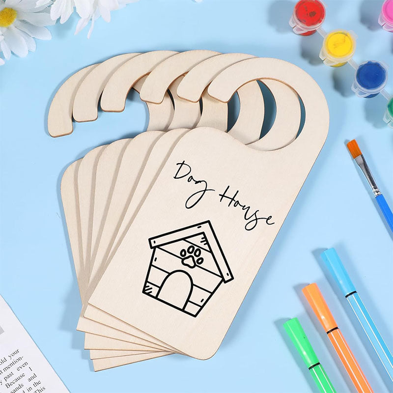 Wooden Door Sign for Bedroom & Office - Gandalf "Speak Friend and Enter" Door Hanger - Handcrafted Fantasy Movie Themed Home Decor