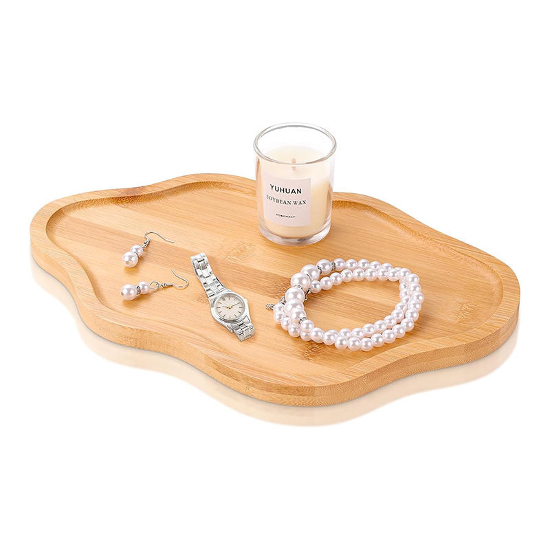 Wholesale Custom Engraved Wooden Valet Tray - Personalized Solid Wood Catch-all Tray for Keys, Jewelry & Desk Organizer - Factory Direct Decorative Serving Tray with Custom Logo