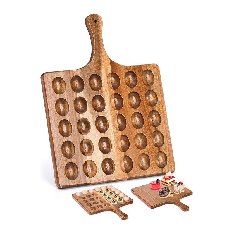 Wholesale Custom Wooden Egg Tray Holder - 12/6 Slot Solid Wood Egg Storage Rack - Factory Direct Farmhouse Kitchen Decor Countertop Organizer