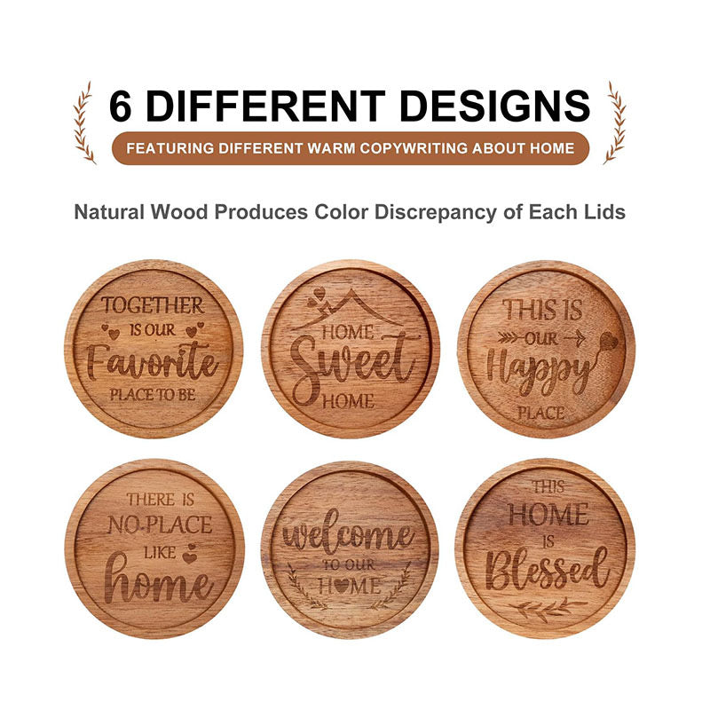 Wholesale Custom Wood Coasters - Bulk Personalized Acacia & Walnut Drink Coasters - Factory Direct Engraved Tableware for Bars, Hotels, and Corporate Gifts