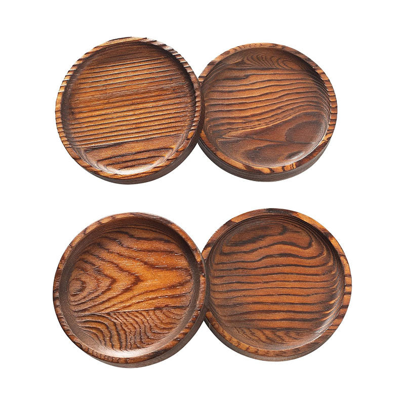 Wholesale Custom Wood Coasters - Bulk Personalized Acacia & Walnut Drink Coasters - Factory Direct Engraved Tableware for Bars, Hotels, and Corporate Gifts