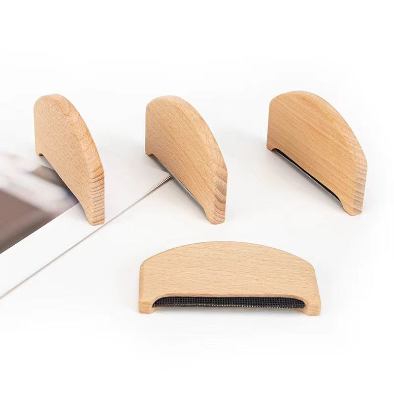 Wooden Pet Grooming Brush for Dogs & Cats - Professional Deshedding Tool, Soft Bristle Slicker Brush - Personalized Wood Handle, Accept Custom Orders