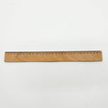 30cm Solid Beechwood Ruler - Natural Wooden Measuring Stick for Office & School, Precision Drafting Tool, Accept Custom Orders