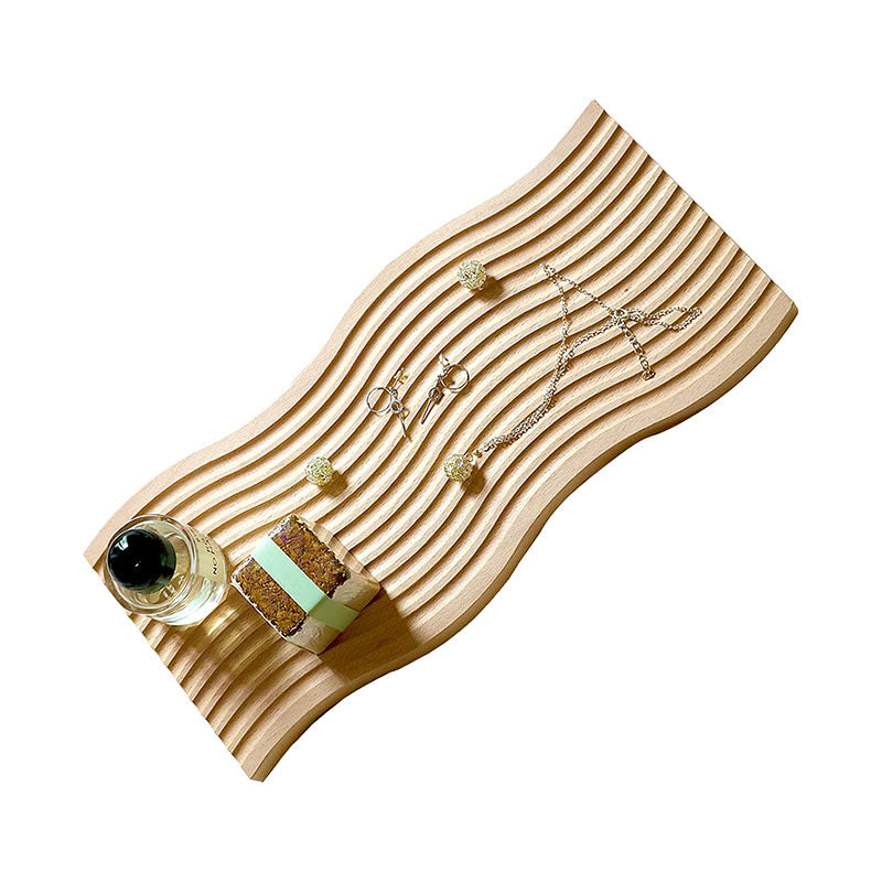 Wholesale Custom Engraved Wooden Valet Tray - Personalized Solid Wood Catch-all Tray for Keys, Jewelry & Desk Organizer - Factory Direct Decorative Serving Tray with Custom Logo