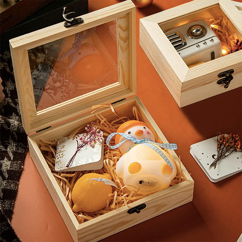 Multi-Functional Wooden Jewelry Storage Box with Clear View Lid - Stackable Jewelry Organizer, Luxury Display Case with Dividers, Accept Custom Orders