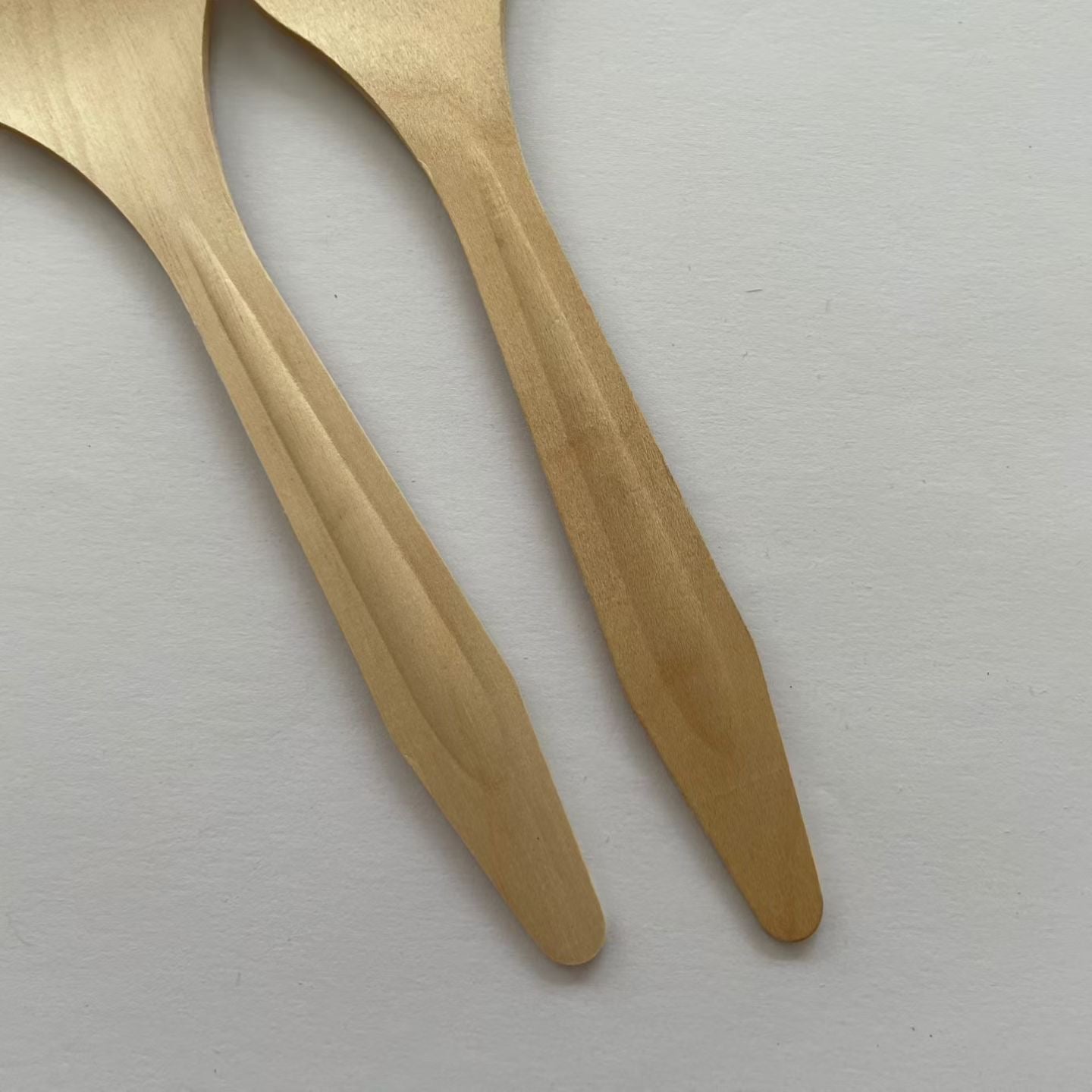 Eco-Friendly Disposable Wooden Spoons - 100% Biodegradable Birch Wood Cutlery - Bulk Compostable Utensils for Parties & Catering