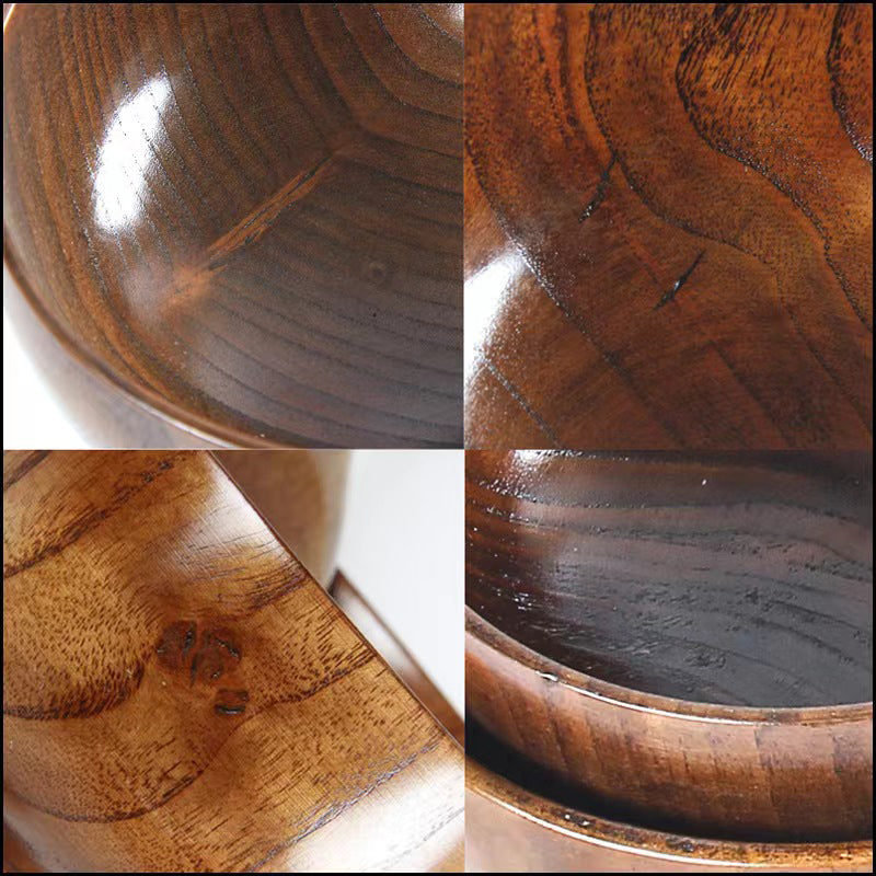 Handcrafted Natural Timber Dining Bowl for Kitchen & Tableware Retail