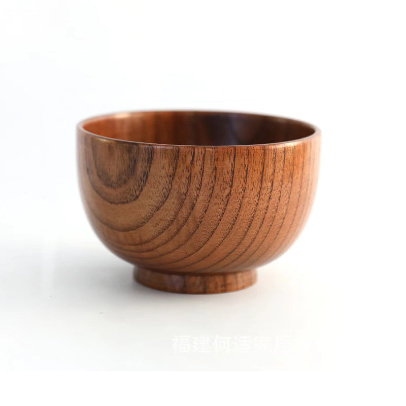 Handcrafted Natural Timber Dining Bowl for Kitchen & Tableware Retail