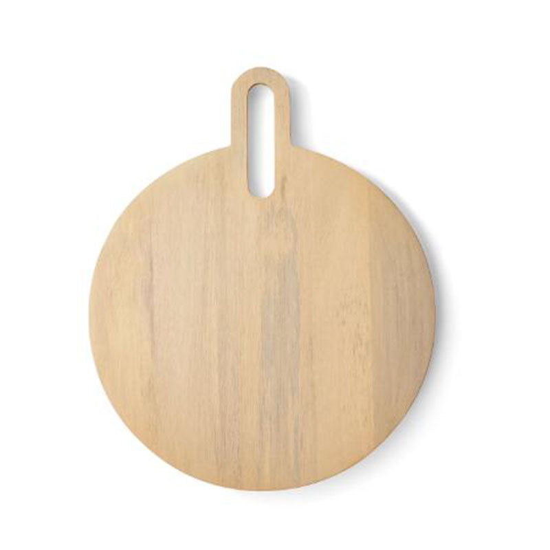 Personalized Wood Charcuterie Paddle Board with Hanging Hole - Custom Engraved Round & Rectangular Serving Trays