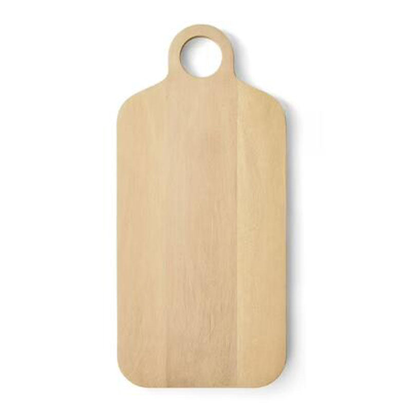 Personalized Wood Charcuterie Paddle Board with Hanging Hole - Custom Engraved Round & Rectangular Serving Trays